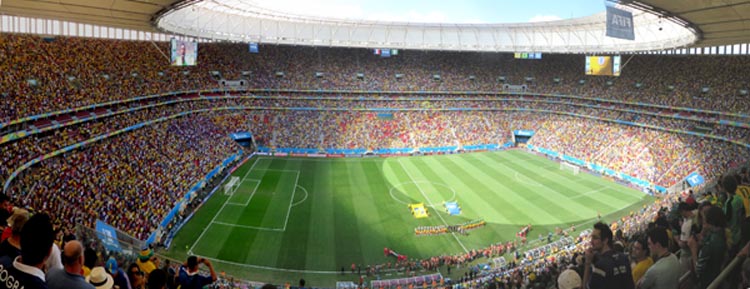 brasillia le stade de foot